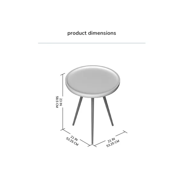 Eric Woodworks Verona™ Solid Wood Tray Top End Table - Image 5