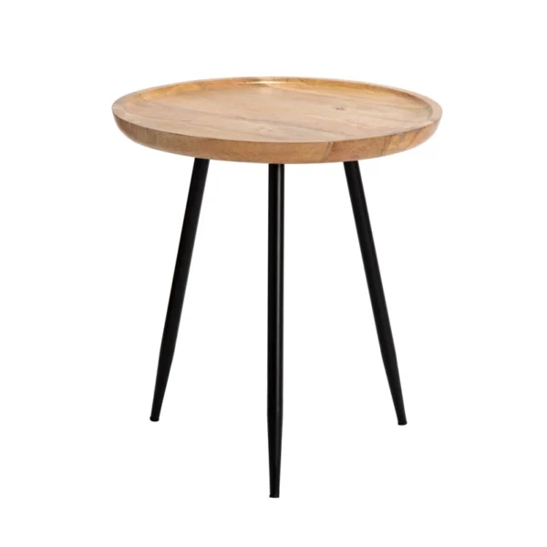 Eric Woodworks Verona™ Solid Wood Tray Top End Table - Image 6
