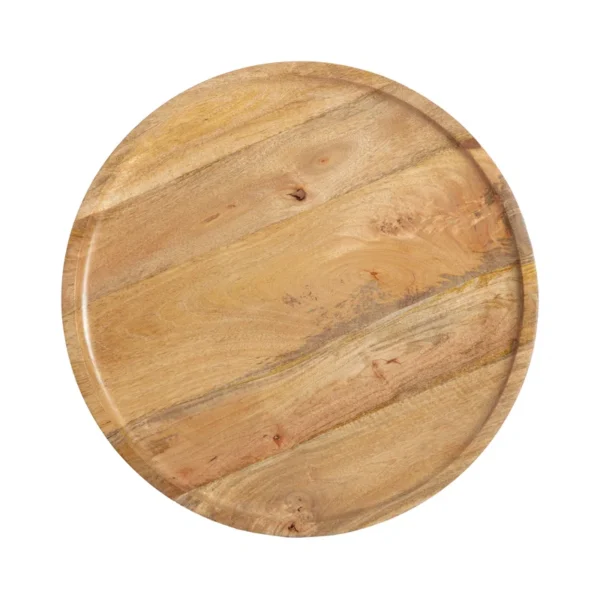 Eric Woodworks Verona™ Solid Wood Tray Top End Table - Image 9
