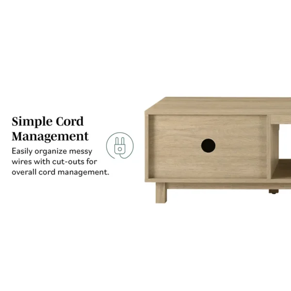 Eric Woodworks Reeded 2-Door TV Stand – Mid-Century Modern Style | For Sale in Kenya - Image 7