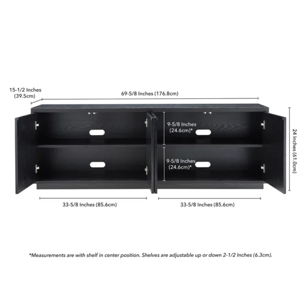 Eric Woodworks™ Metro75 TV Stand - Image 3