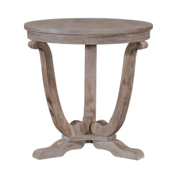 Eric Woodworks Bellemont™ Round Pedestal End Table - Image 3