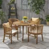4-seater round outdoor dining set Kenya