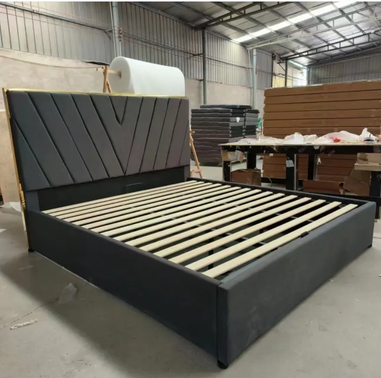 Luxury leather bed frame in Nairobi