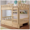 Kids Wooden Bunk Bed with Storage
