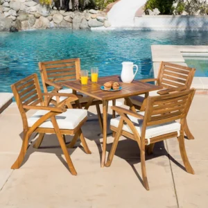 4-seater square outdoor dining set Kenya