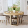eric woodworks 47inch dining table and chairs