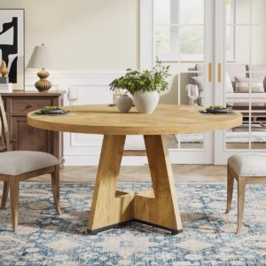 Eric Woodworks 47 round dining table