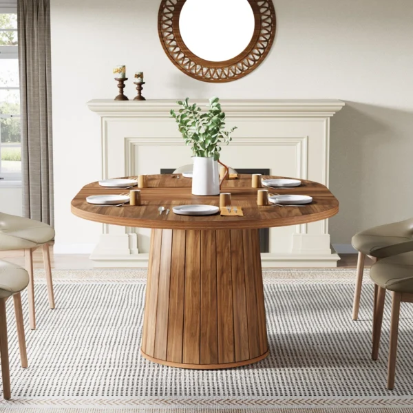 Eric Woodworks™ Aunnika Upholstered Dining Chairs (Set of 4) - Image 18