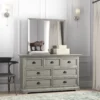 Alicea 7-Drawer Dresser with Mirror
