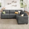 modular corduroy sectional sofa