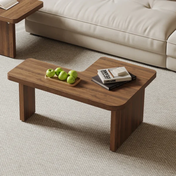 Eric Woodworks™ Mid-Century Modular Coffee Table Set (2-Piece) - Image 11