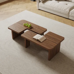 mid-century modular coffee table set