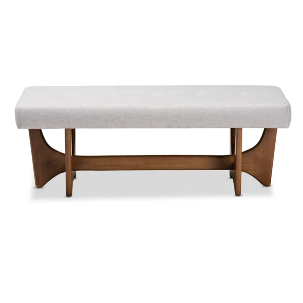 Eric Woodworks™ Parkchester Polyester Upholstered Bench - Image 5