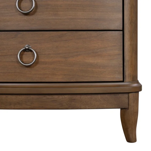 Riverstone™ 4PC Upholstered Bedroom Set – Whiskey Brown Luxury with Bed, Dresser, Chest & Nightstand - Image 11