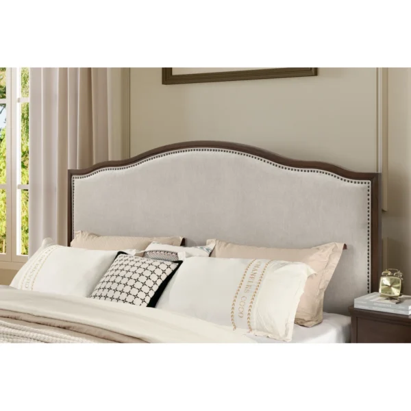 Riverstone™ 4PC Upholstered Bedroom Set – Whiskey Brown Luxury with Bed, Dresser, Chest & Nightstand - Image 15