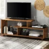 Carrasco 60-Inch Solid Wood TV Stand – Rustic Modern Pine TV Console Nairobi | Eric Woodworks