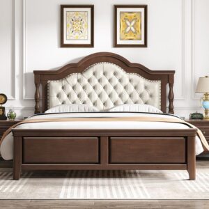 solid hardwood mahogany beds